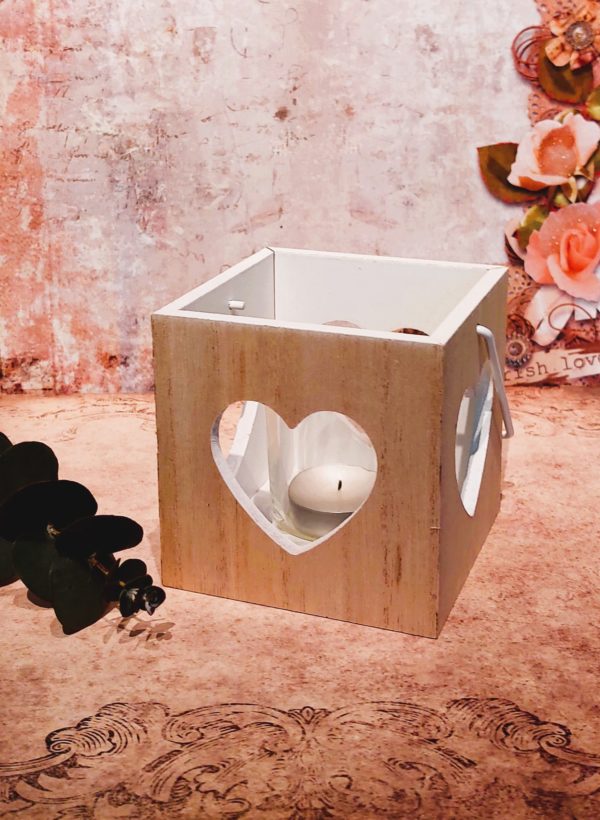 Photophore personnalisé avec bougie – Image 2