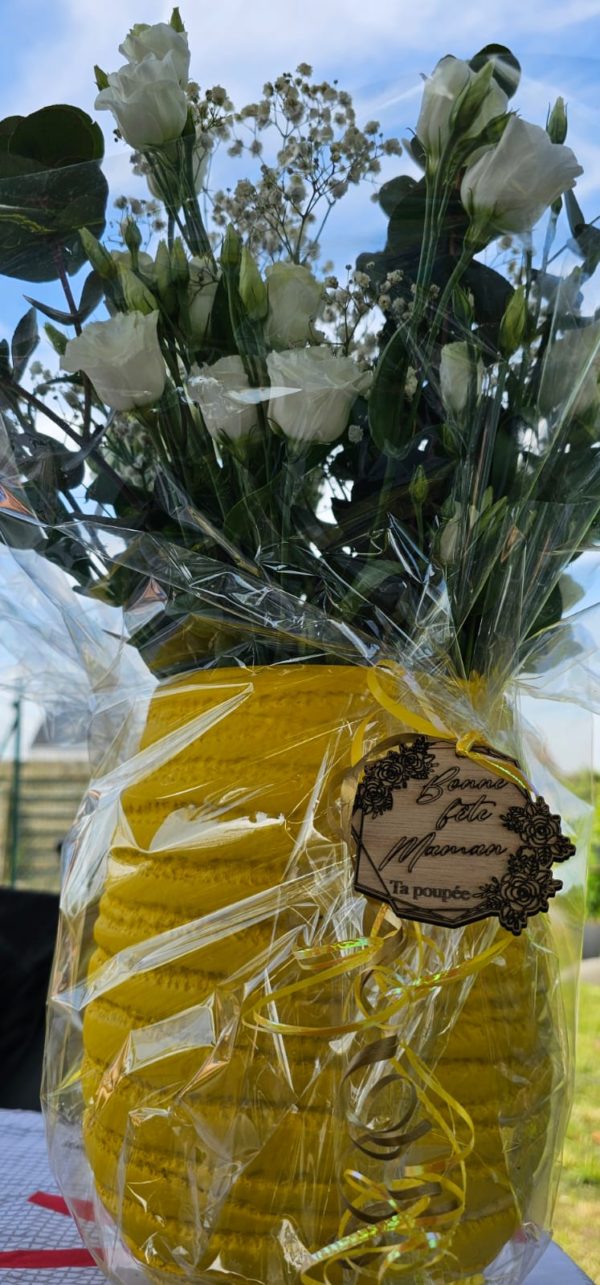 Étiquette magnétique, bonne fête maman