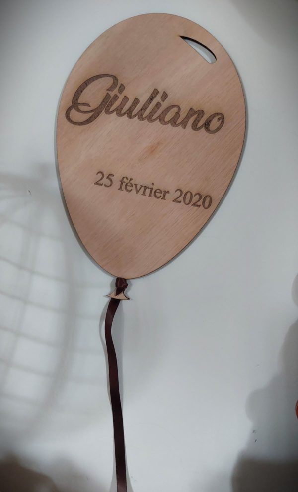 Ballon en bois