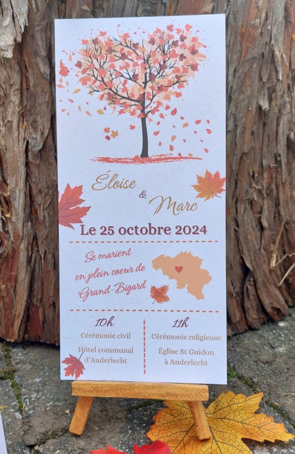 L'Amour aux couleurs d'automne