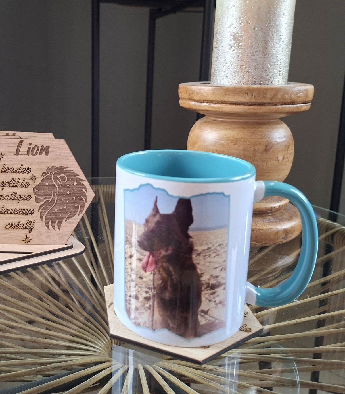 Mug personnalisé bicolore