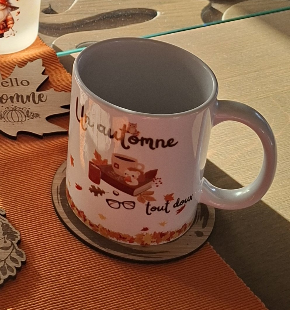 Mug blanc personnalisé – Image 3