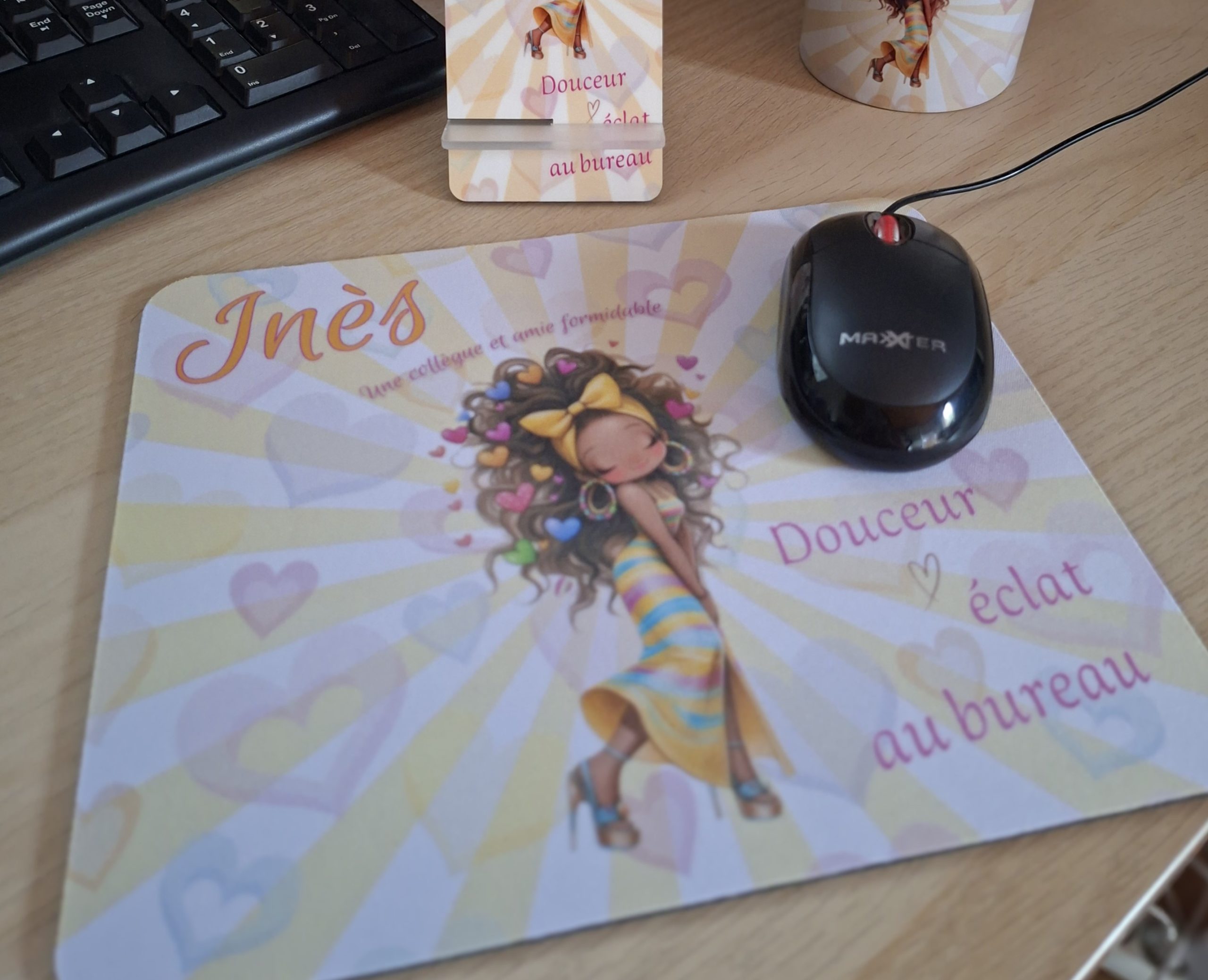 Tapis de souris personnalisable