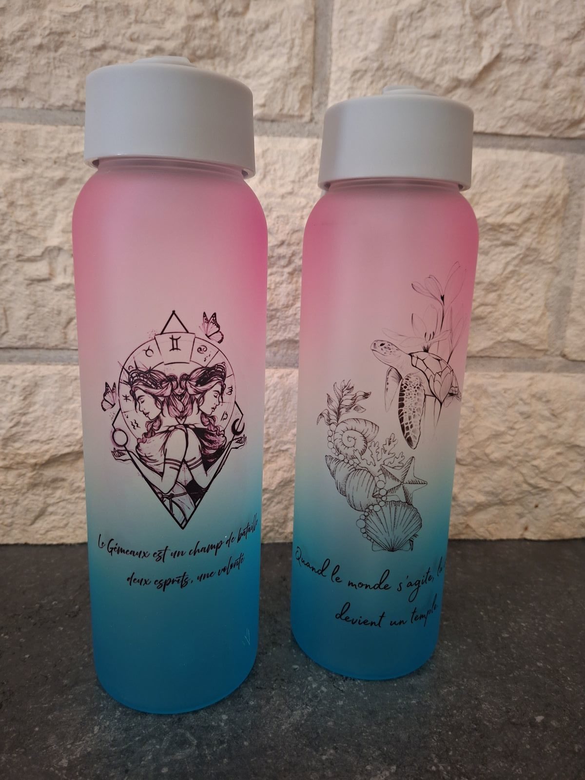 Gourde en verre personnalisable 950 ml