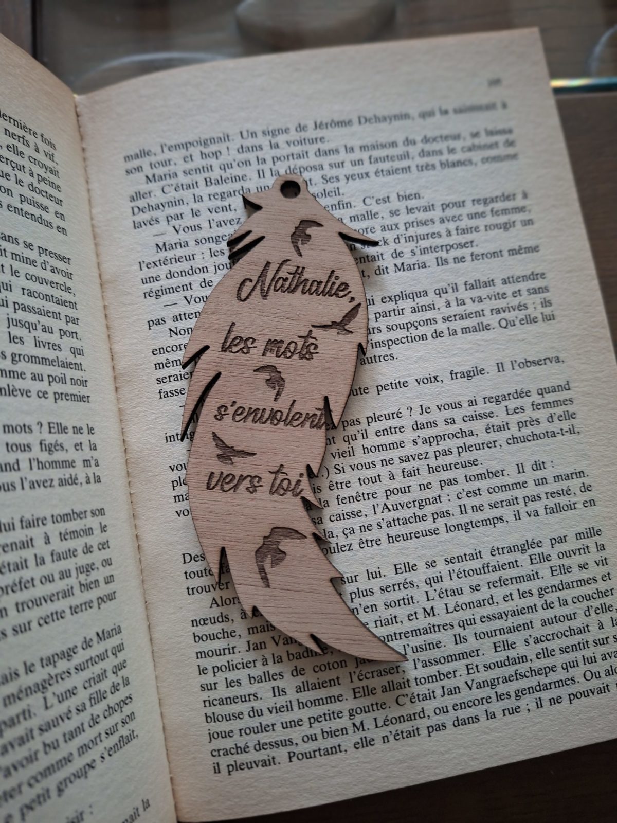 marque page personnalisé