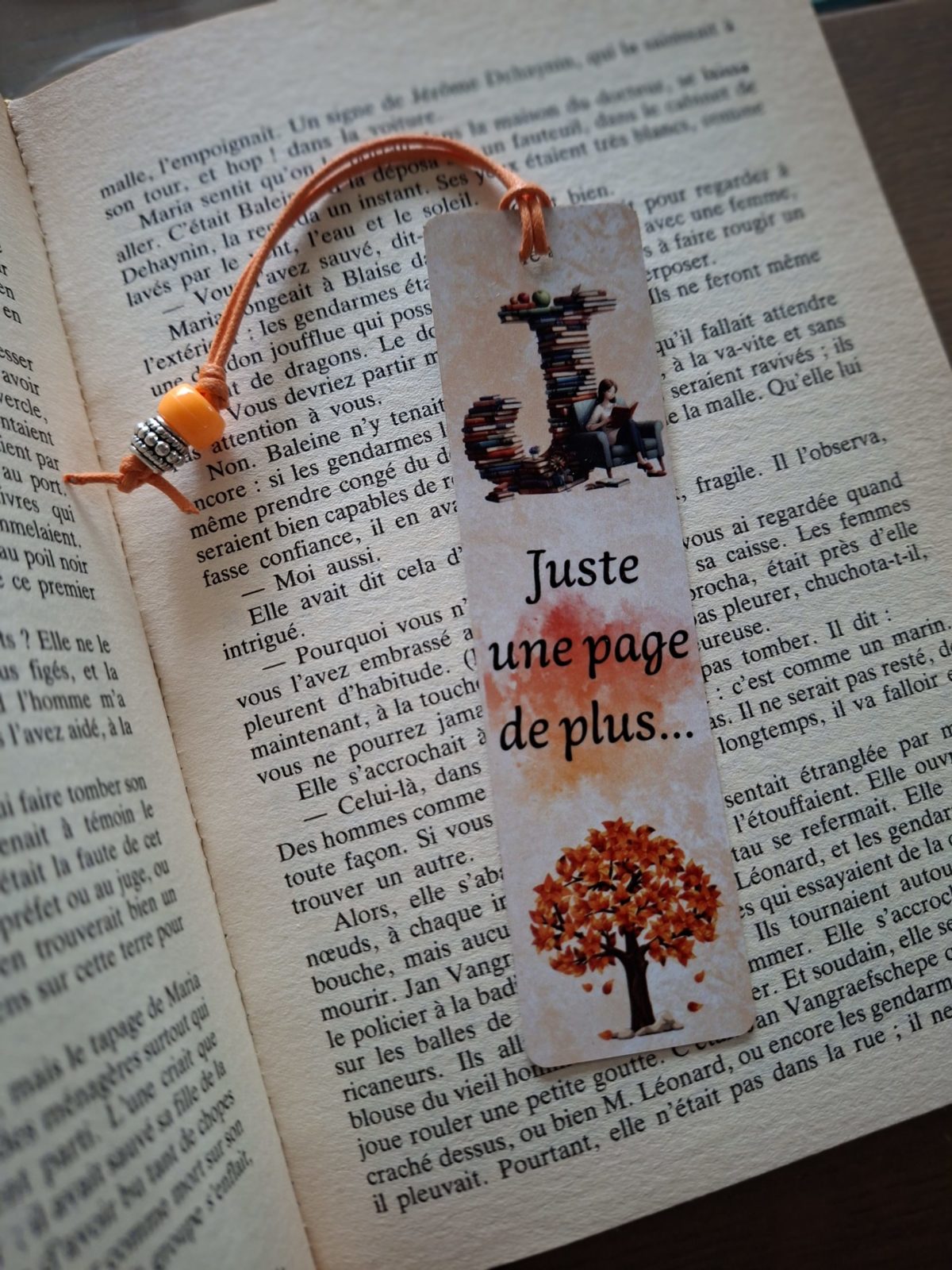 marque page personnalisé